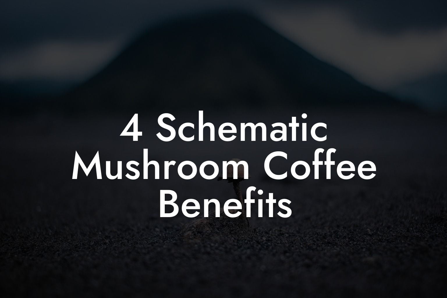 4 Schematic Mushroom Coffee Benefits