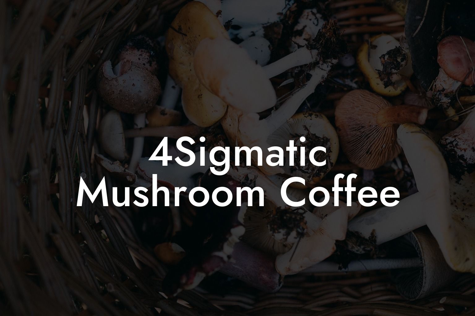 4Sigmatic Mushroom Coffee