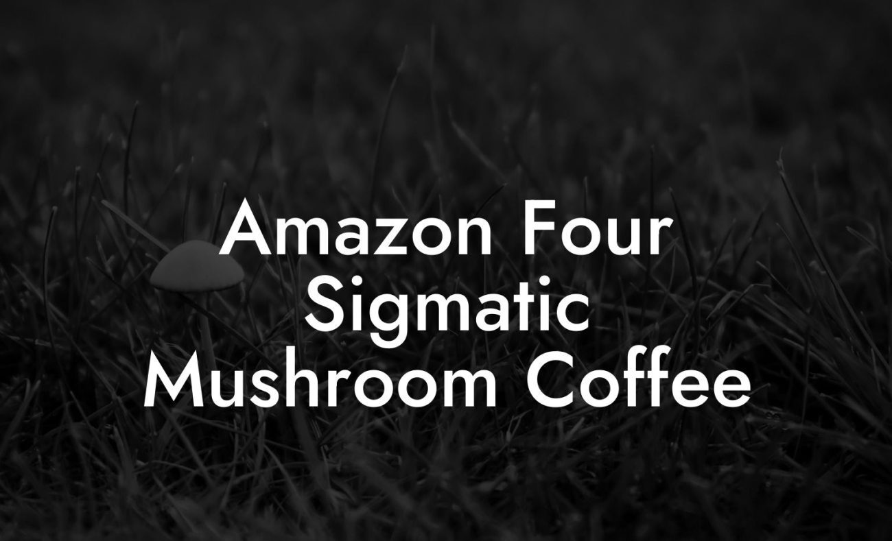 Amazon Four Sigmatic Mushroom Coffee