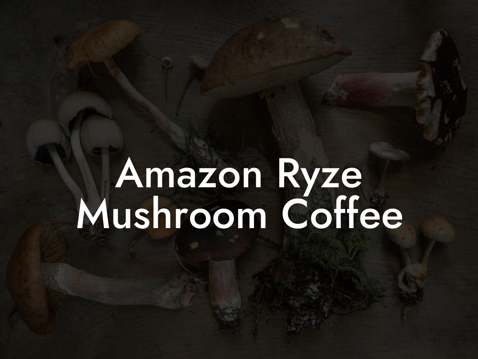 Amazon Ryze Mushroom Coffee