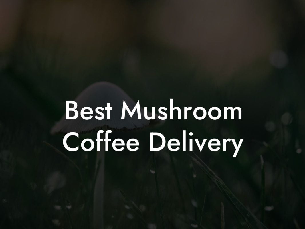 Best Mushroom Coffee Delivery