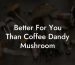 Better For You Than Coffee Dandy Mushroom