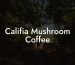 Califia Mushroom Coffee
