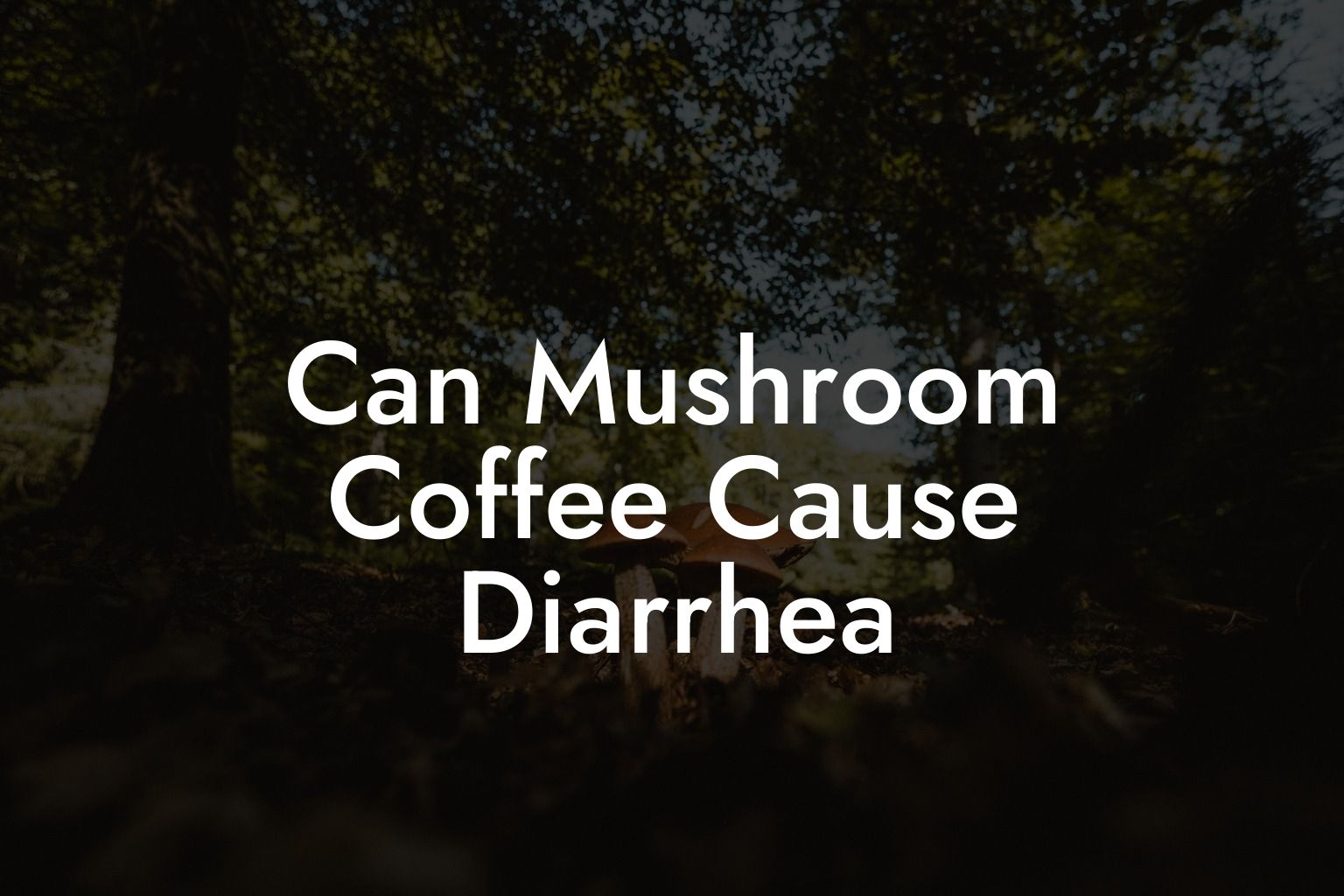 Can Mushroom Coffee Cause Diarrhea