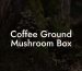 Coffee Ground Mushroom Box