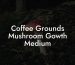 Coffee Grounds Mushroom Gowth Medium
