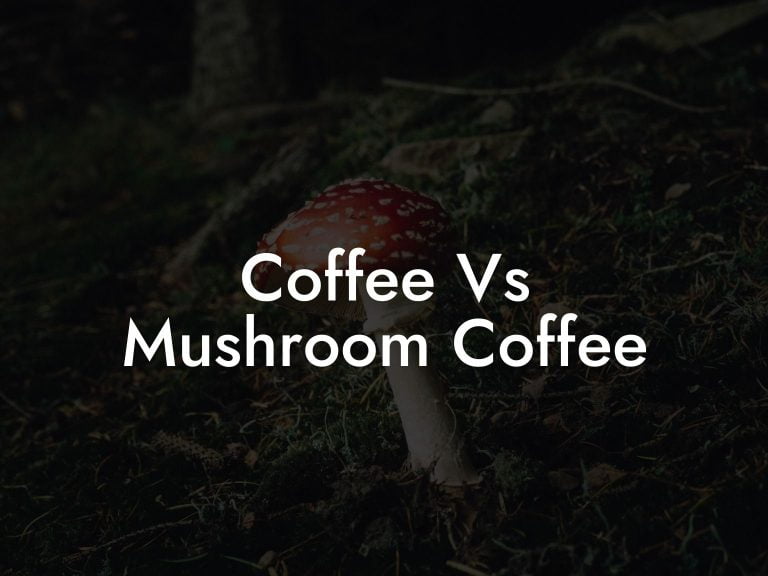 Coffee Vs Mushroom Coffee - Mr Mushroom
