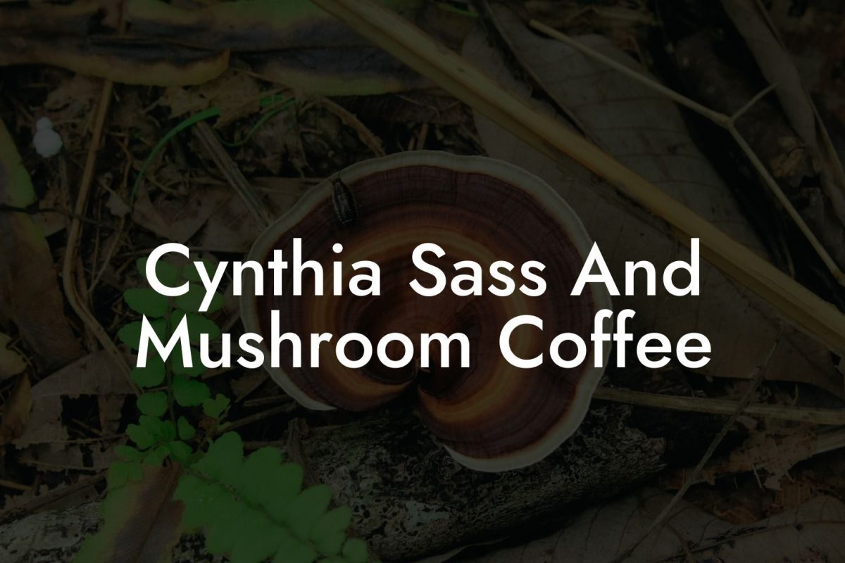 Cynthia Sass And Mushroom Coffee