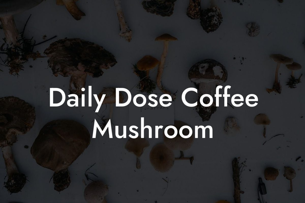 Daily Dose Coffee Mushroom