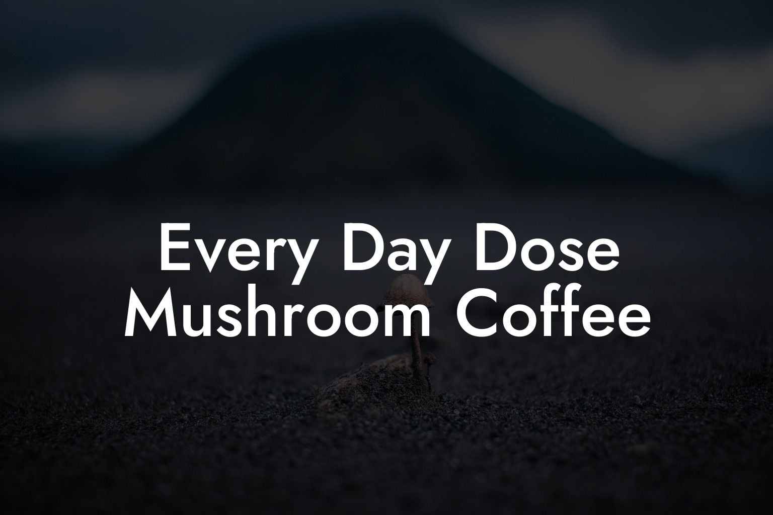 Every Day Dose Mushroom Coffee