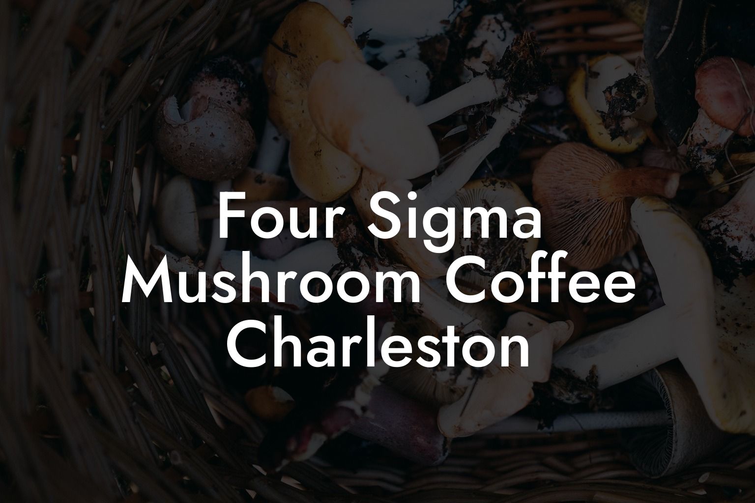Four Sigma Mushroom Coffee Charleston