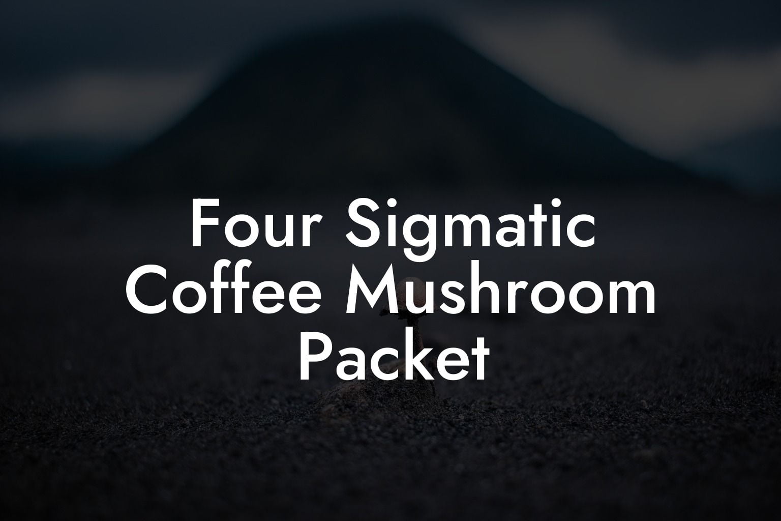 Four Sigmatic Coffee Mushroom Packet