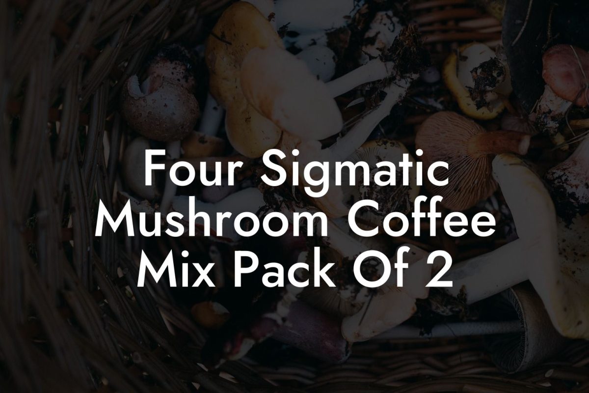Four Sigmatic Mushroom Coffee Mix Pack Of 2