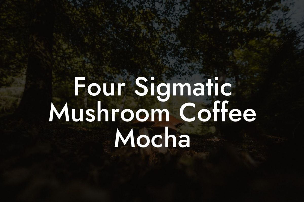 Four Sigmatic Mushroom Coffee Mocha