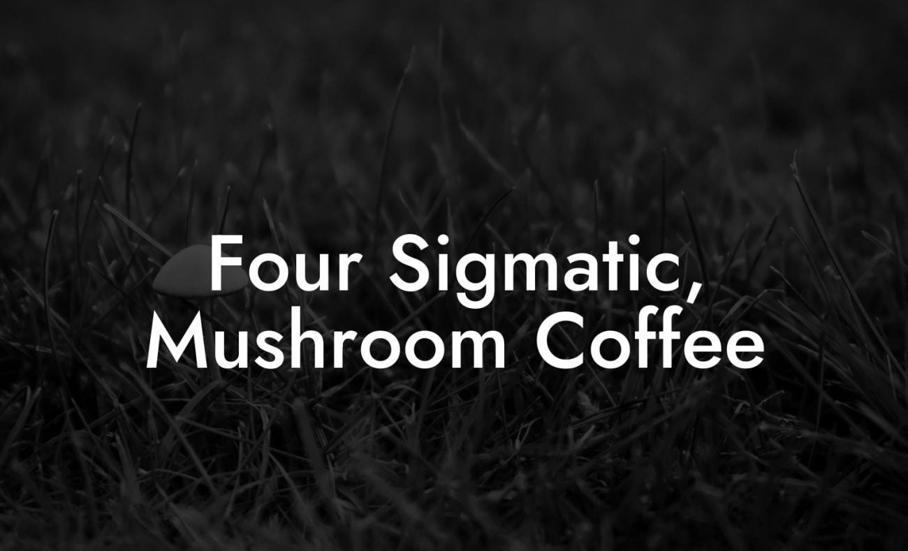 Four Sigmatic, Mushroom Coffee