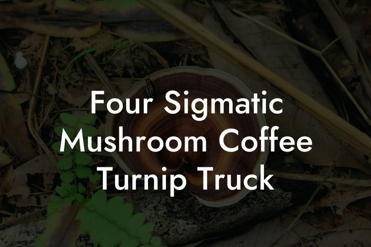 Four Sigmatic Mushroom Coffee Turnip Truck