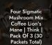 Four Sigmatic Mushroom Mix Coffee Lion's Mane | Think | Pack Of 3 (30 Packets Total)