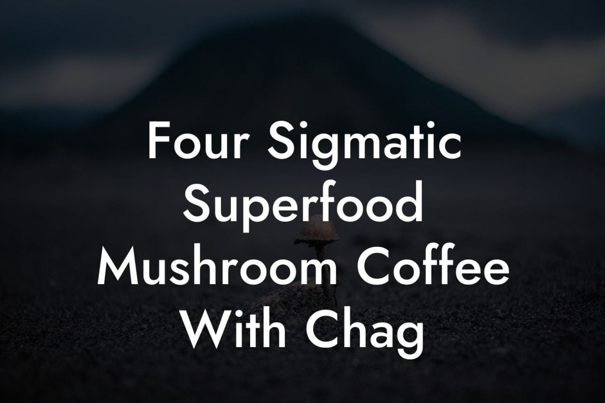 Four Sigmatic Superfood Mushroom Coffee With Chag