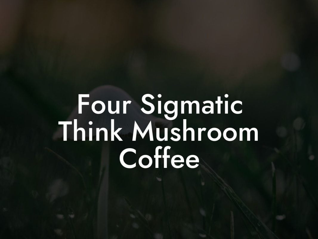Four Sigmatic Think Mushroom Coffee