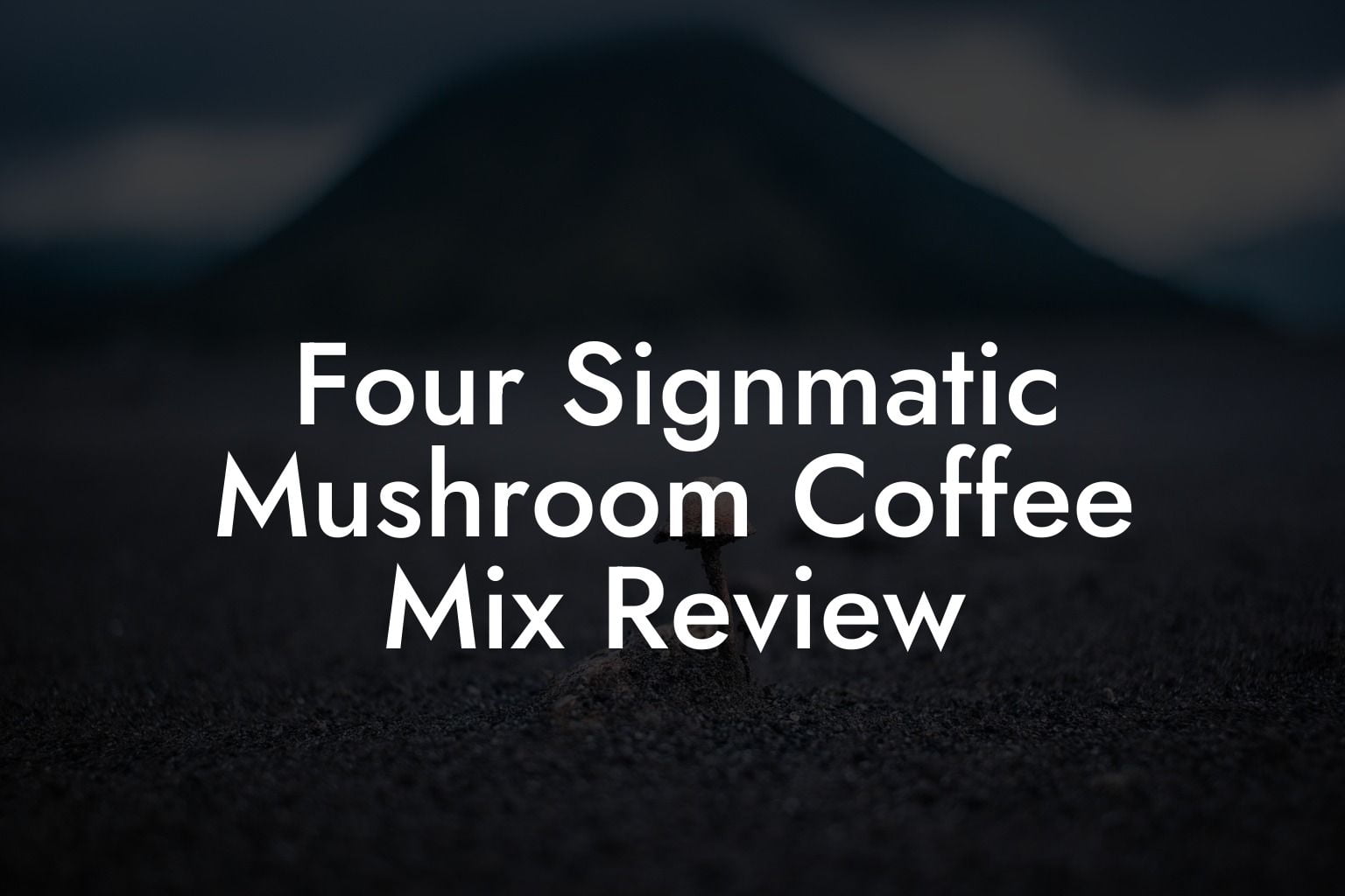 Four Signmatic Mushroom Coffee Mix Review
