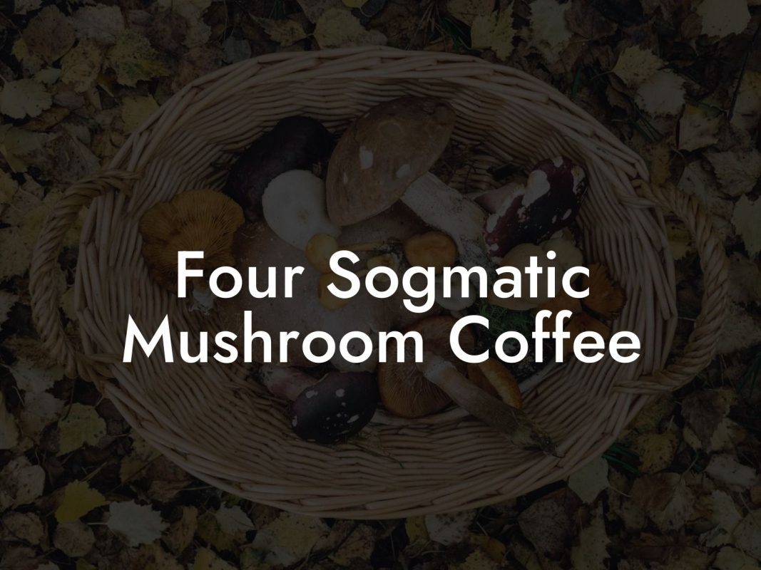 Four Sogmatic Mushroom Coffee