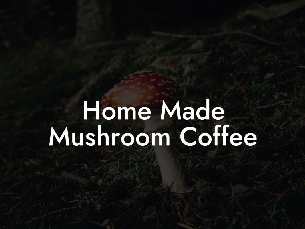 Home Made Mushroom Coffee