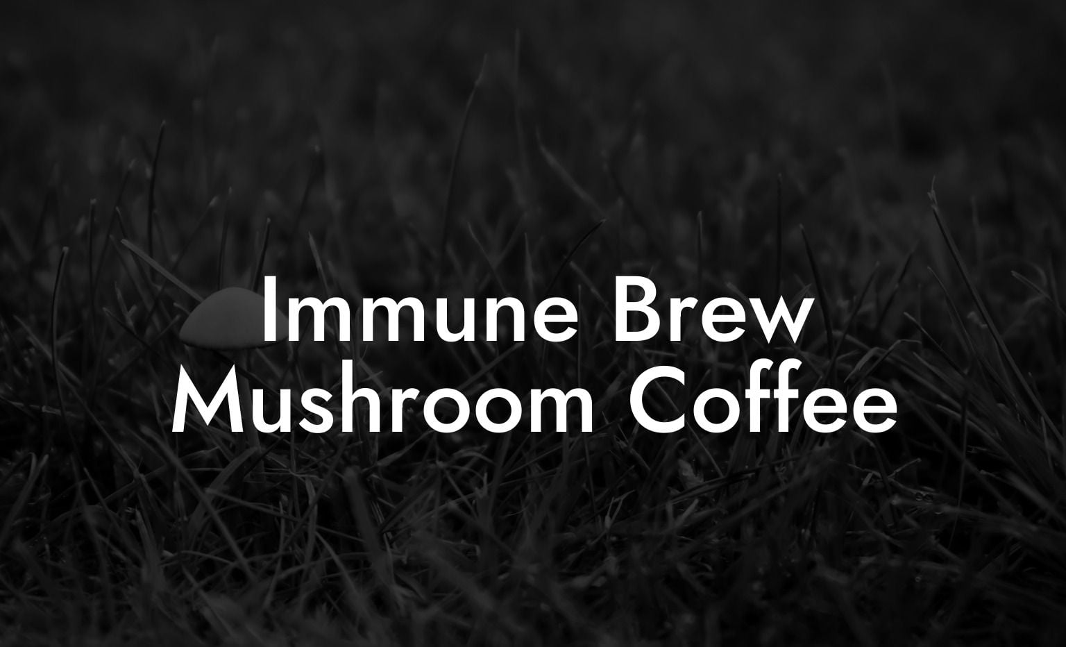 Immune Brew Mushroom Coffee