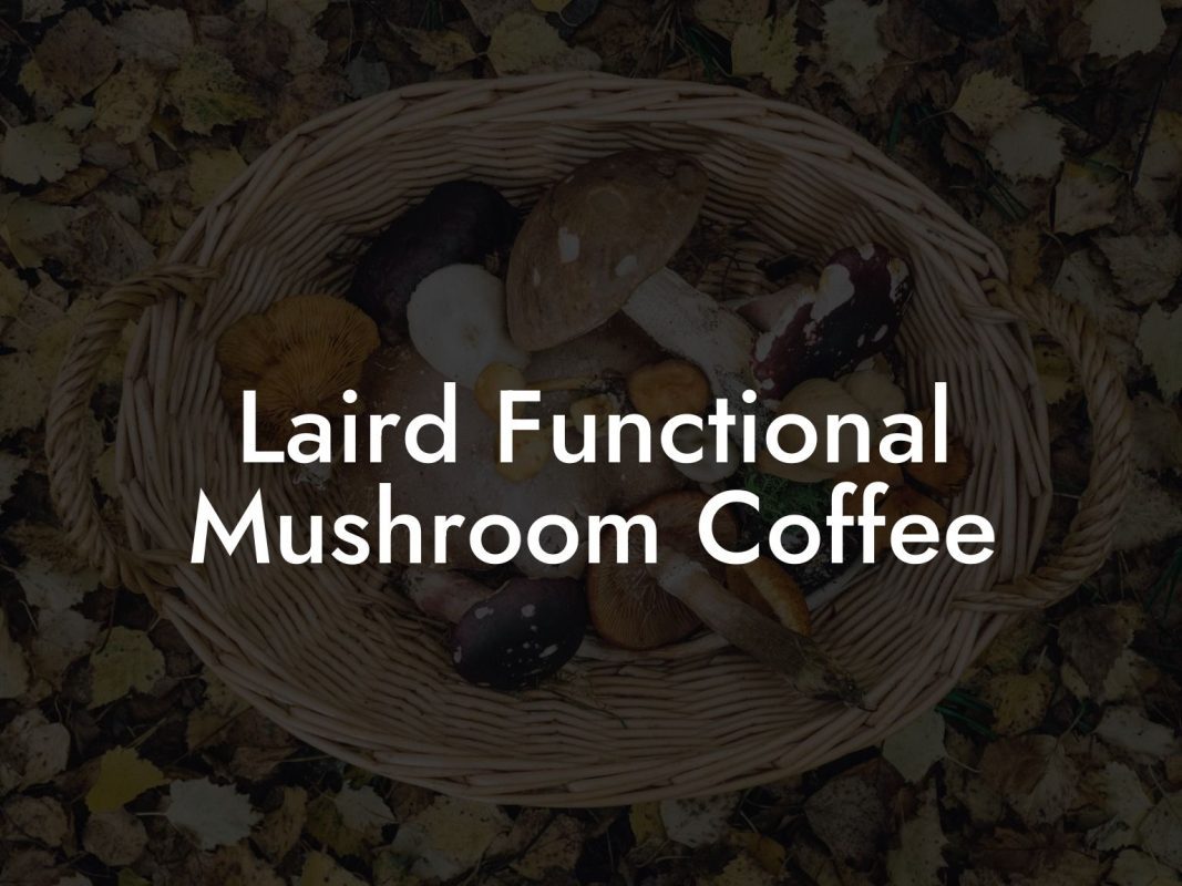 Laird Functional Mushroom Coffee