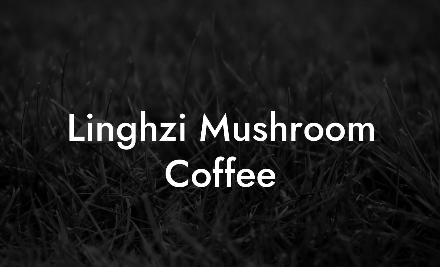 Linghzi Mushroom Coffee