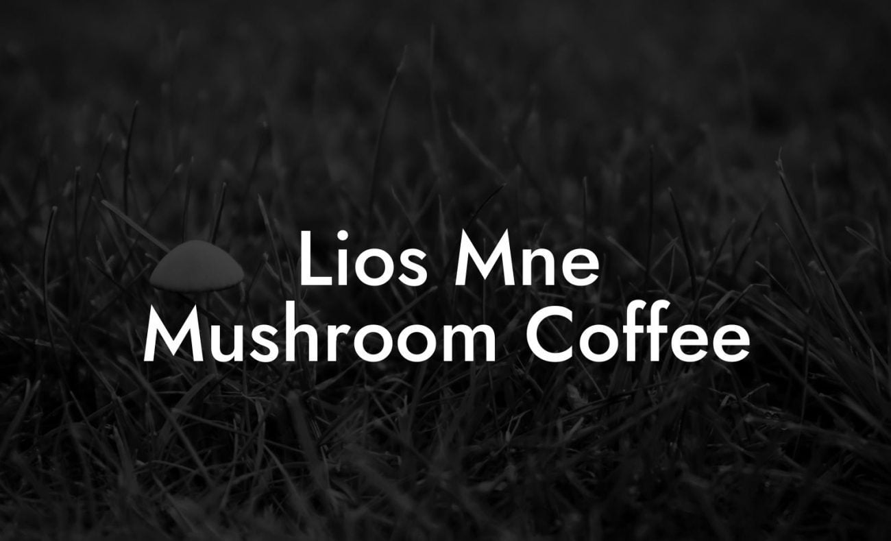 Lios Mne Mushroom Coffee