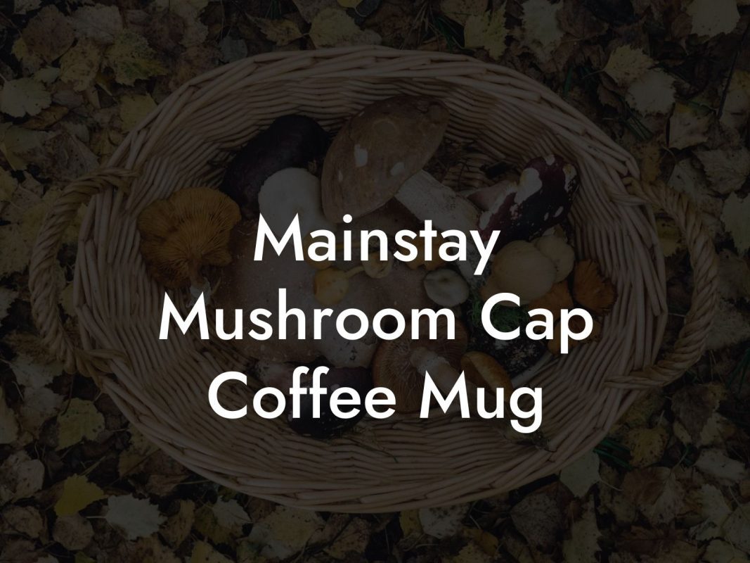 Mainstay Mushroom Cap Coffee Mug