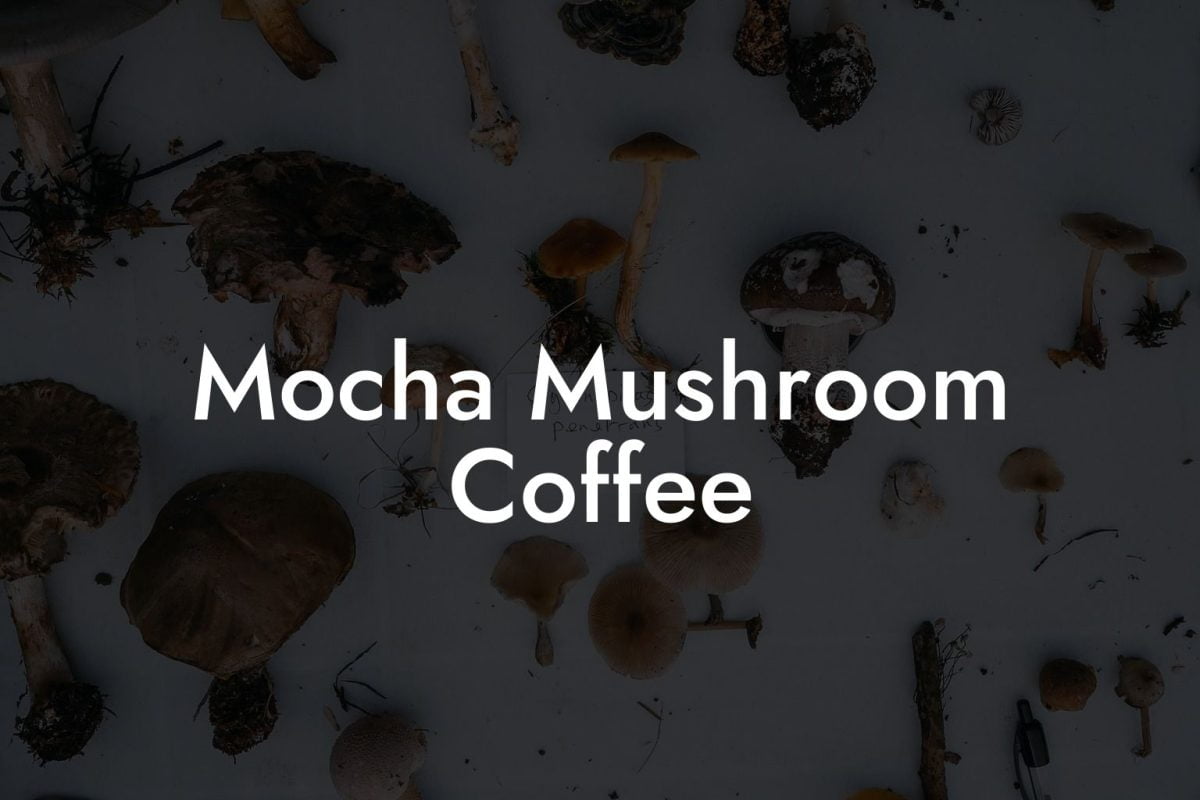 Mocha Mushroom Coffee