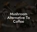 Mushroom Alternative To Coffee