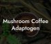 Mushroom Coffee Adaptogen