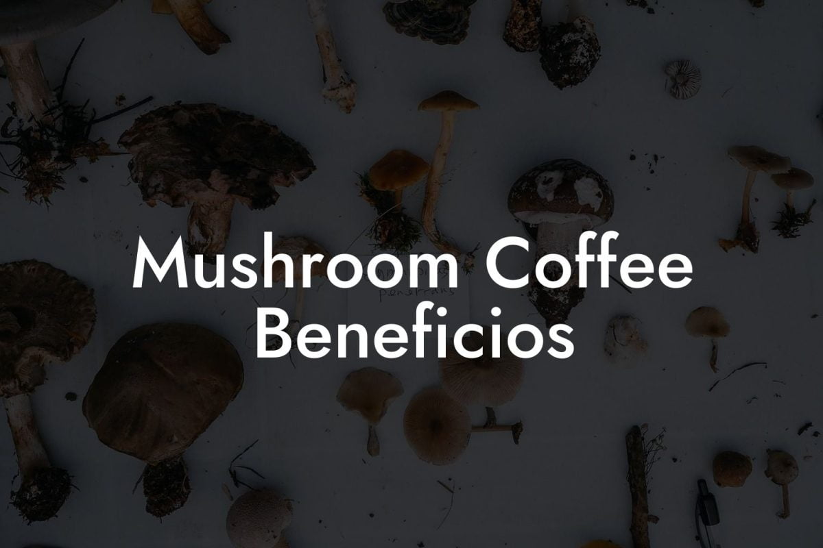 Mushroom Coffee Beneficios