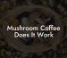 Mushroom Coffee Does It Work