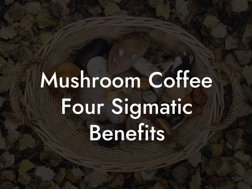 Mushroom Coffee Four Sigmatic Benefits