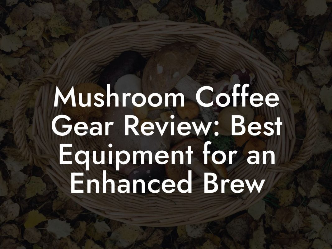 Mushroom Coffee Gear Review: Best Equipment for an Enhanced Brew Mushroom Coffee Gear Review: Best Equipment for an Enhanced Brew