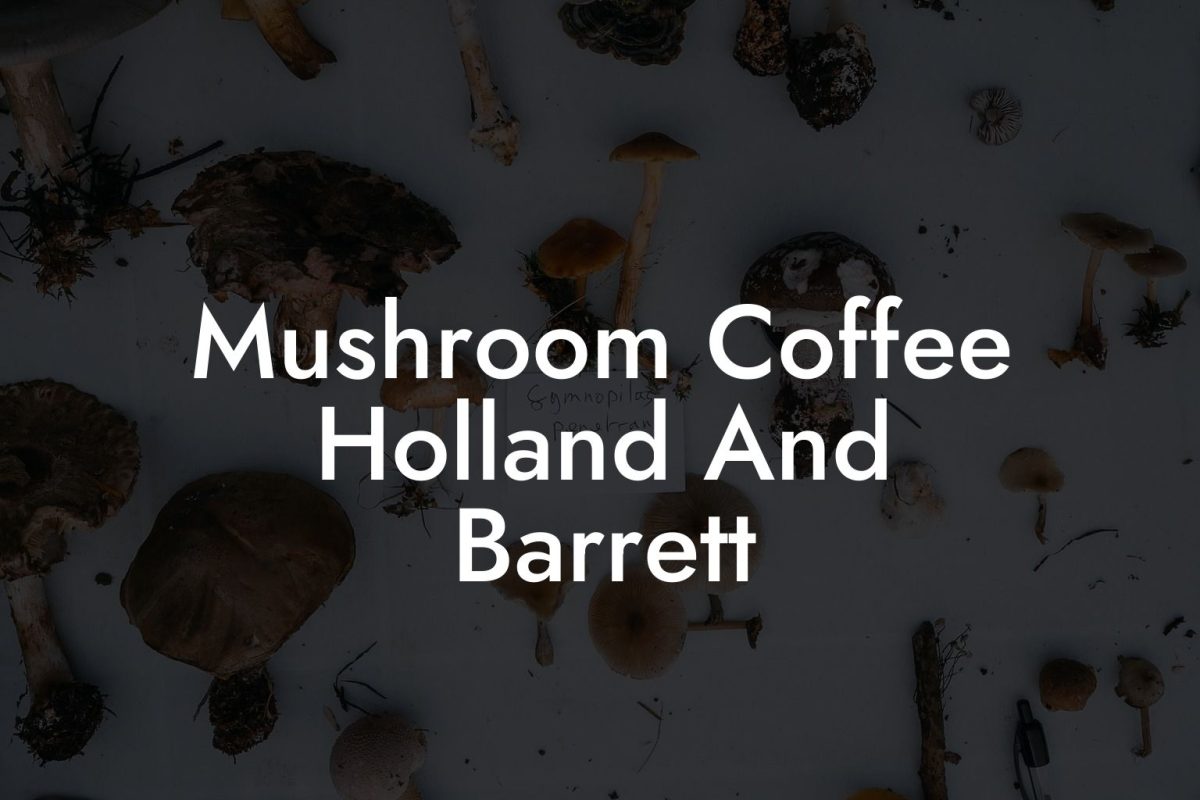 Mushroom Coffee Holland And Barrett