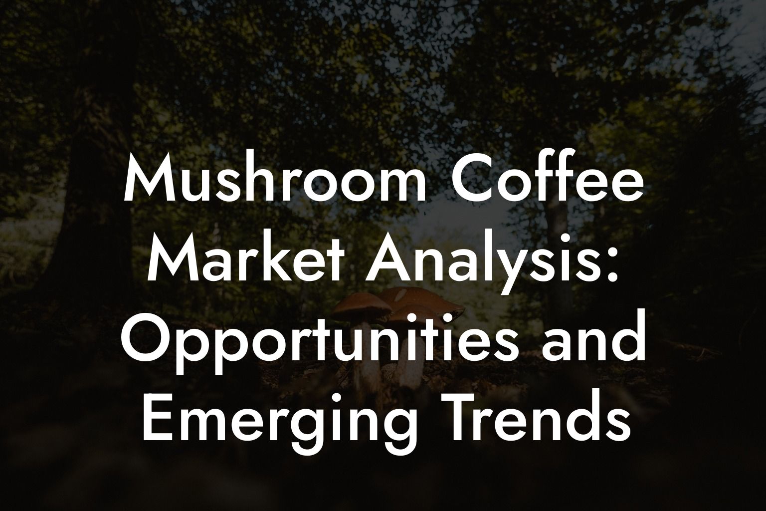 Mushroom Coffee Market Analysis: Opportunities and Emerging Trends