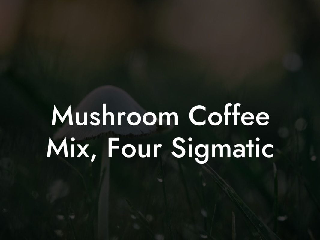 Mushroom Coffee Mix, Four Sigmatic