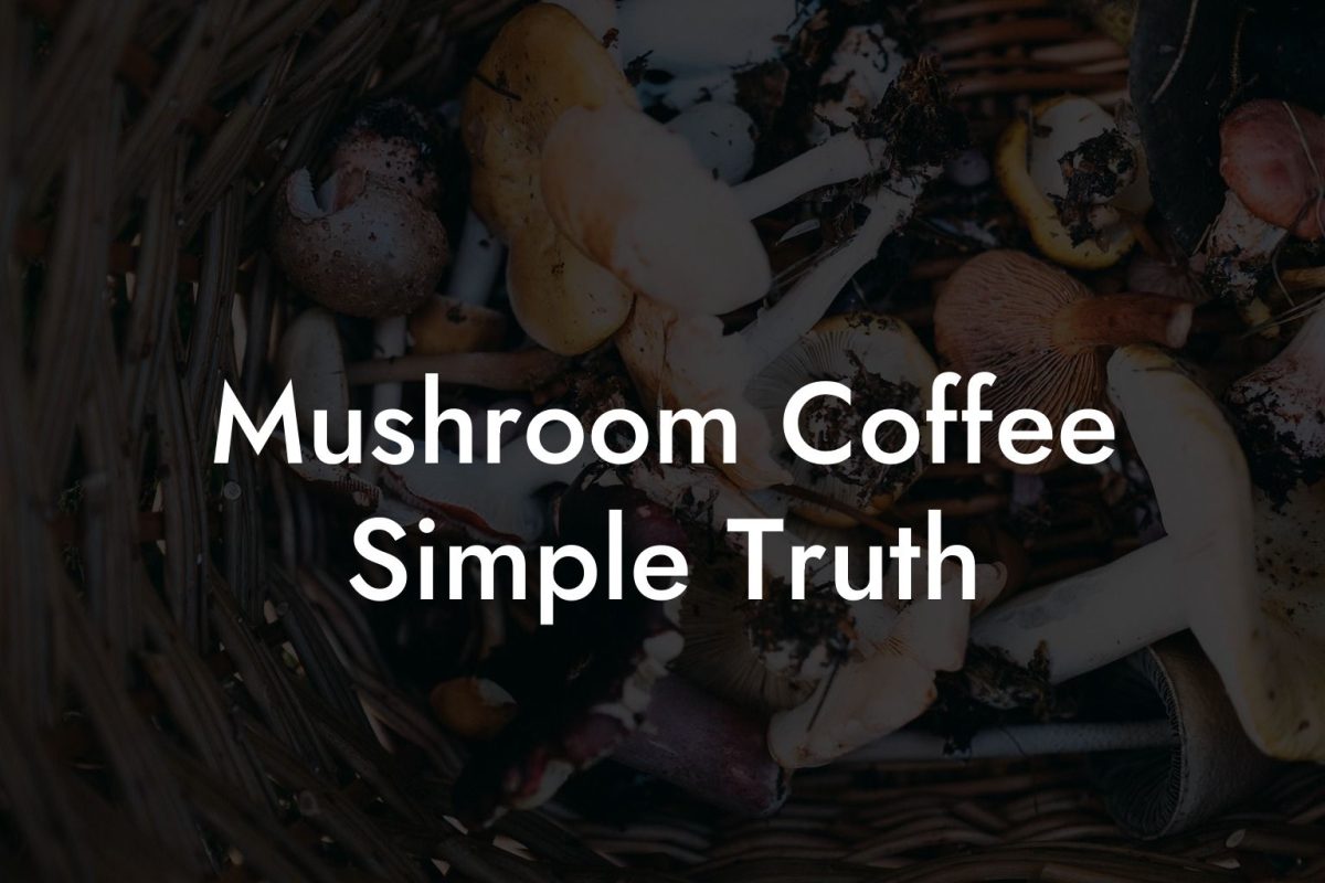 Mushroom Coffee Simple Truth