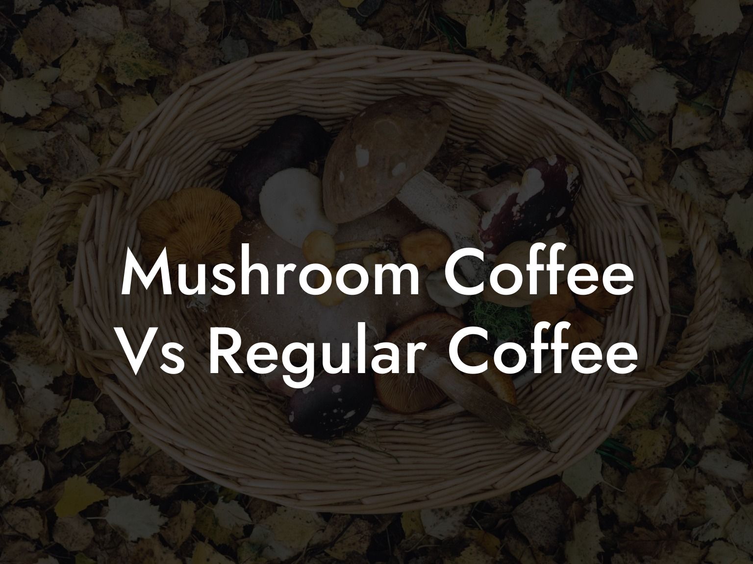 Mushroom Coffee Vs Regular Coffee