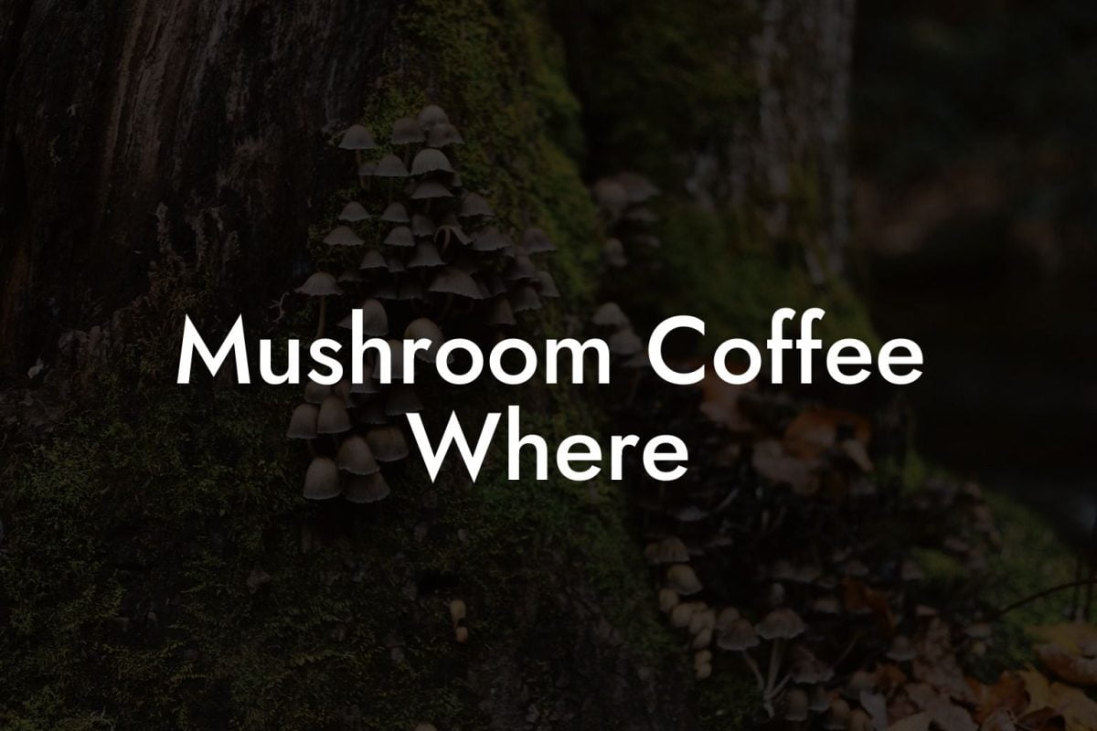 Mushroom Coffee Where