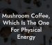 Mushroom Coffee, Which Is The One For Physical Energy