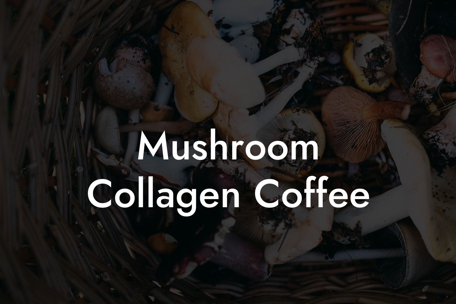 Mushroom Collagen Coffee