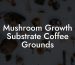 Mushroom Growth Substrate Coffee Grounds