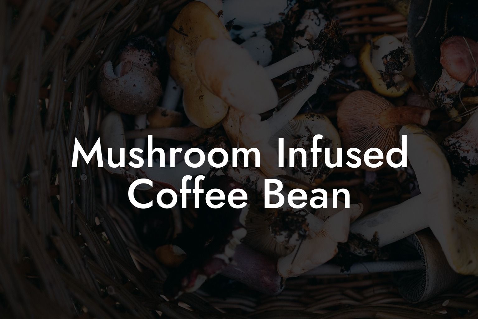 Mushroom Infused Coffee Bean