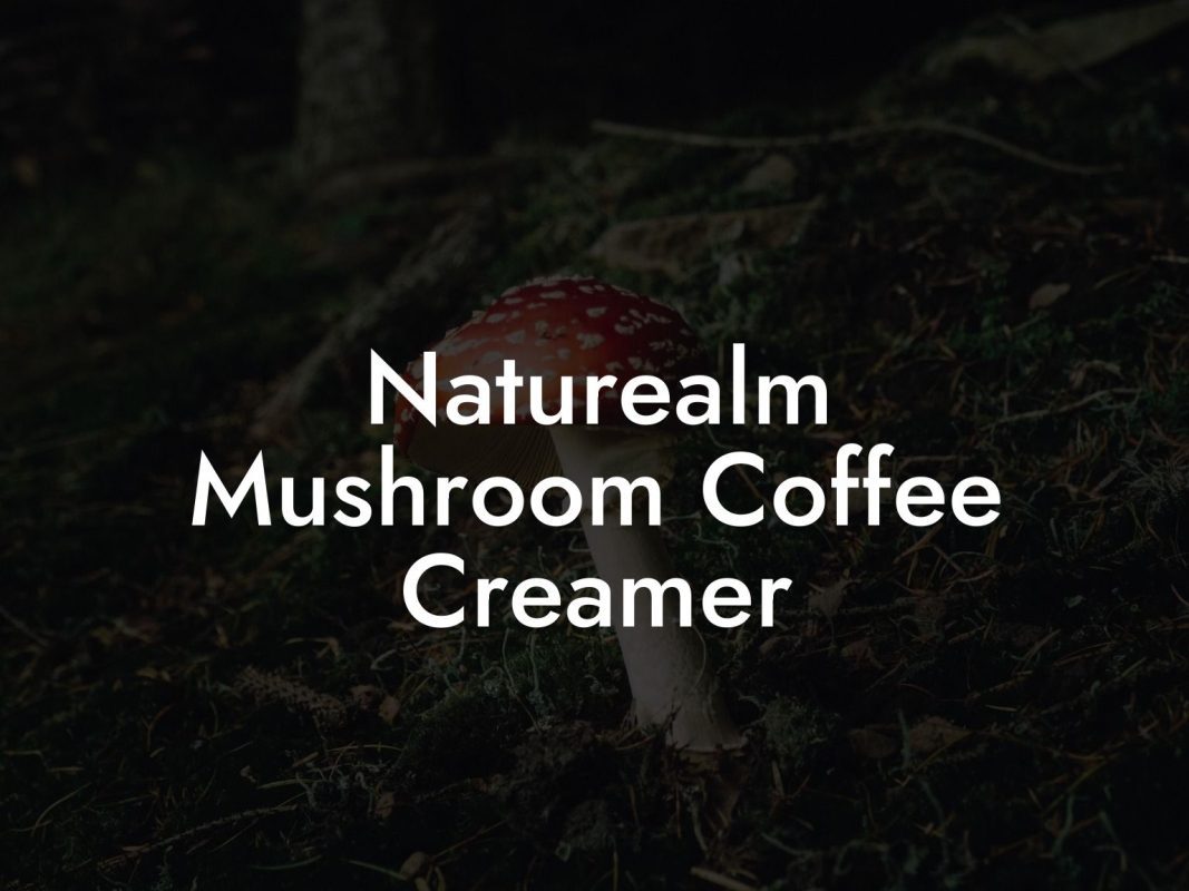 Naturealm Mushroom Coffee Creamer