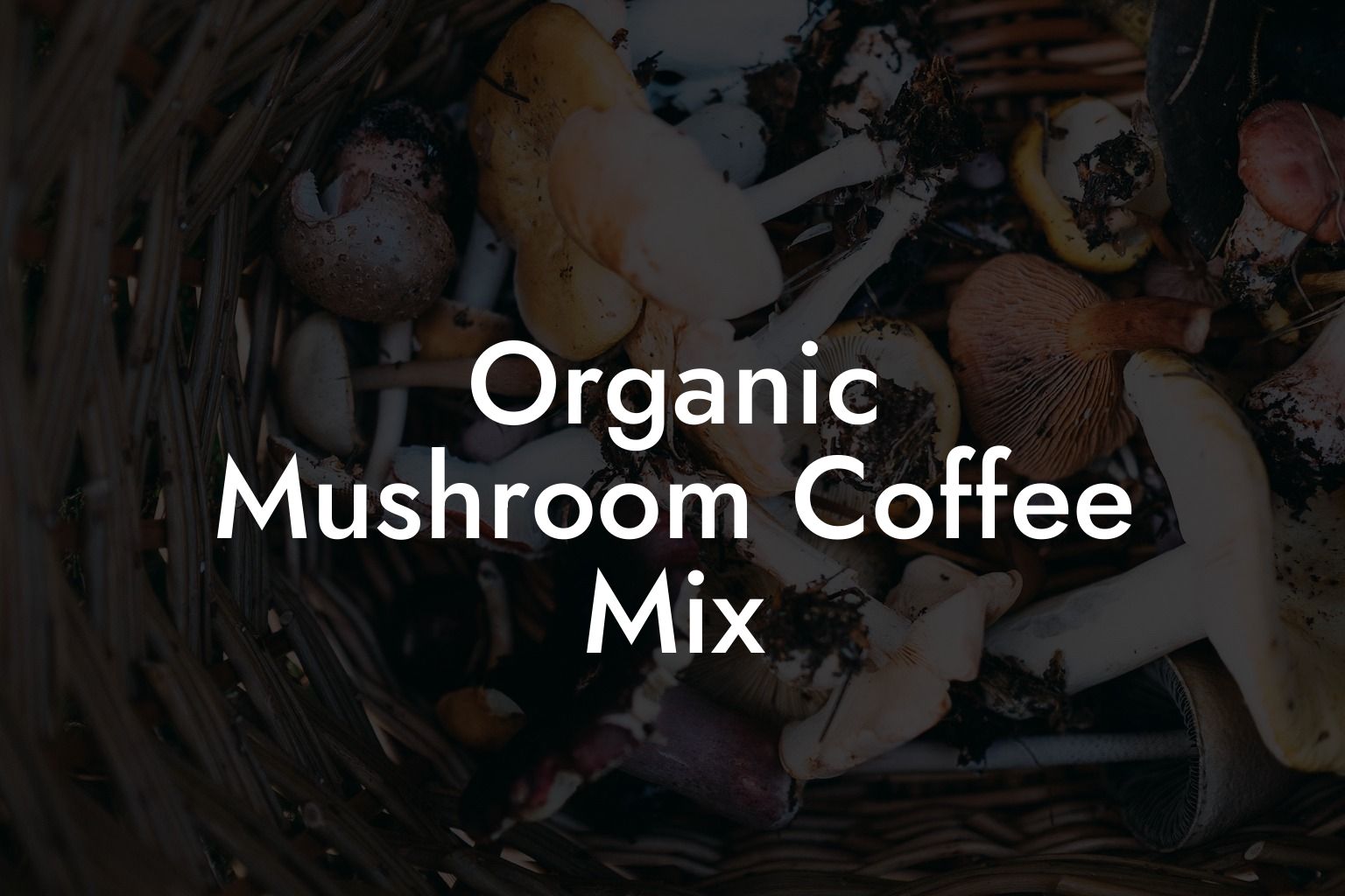 Organic Mushroom Coffee Mix